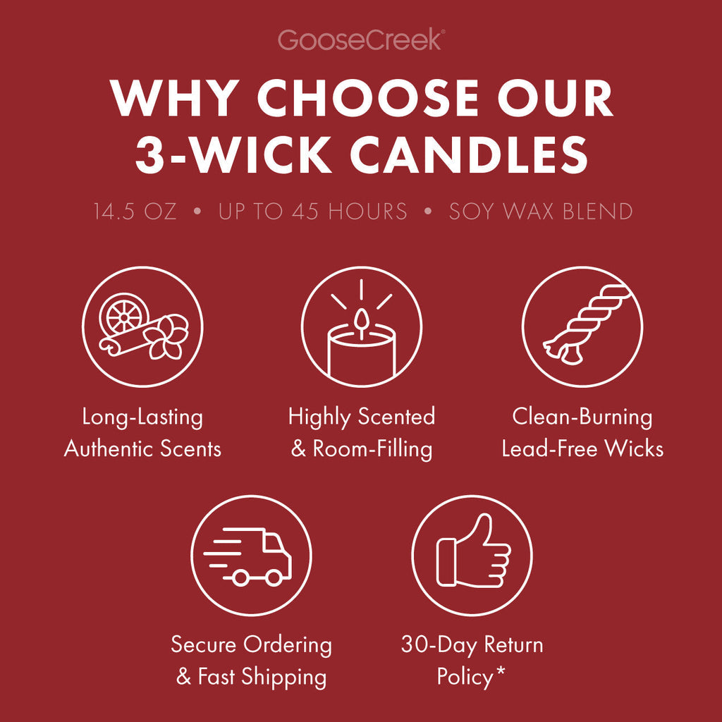 Apple Bourbon 3-Wick Candle